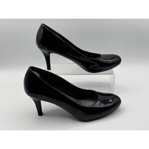 Comfort Plus by Predictions Karmen Classic Women Pump Black Heels Sz 7.5,pre-own